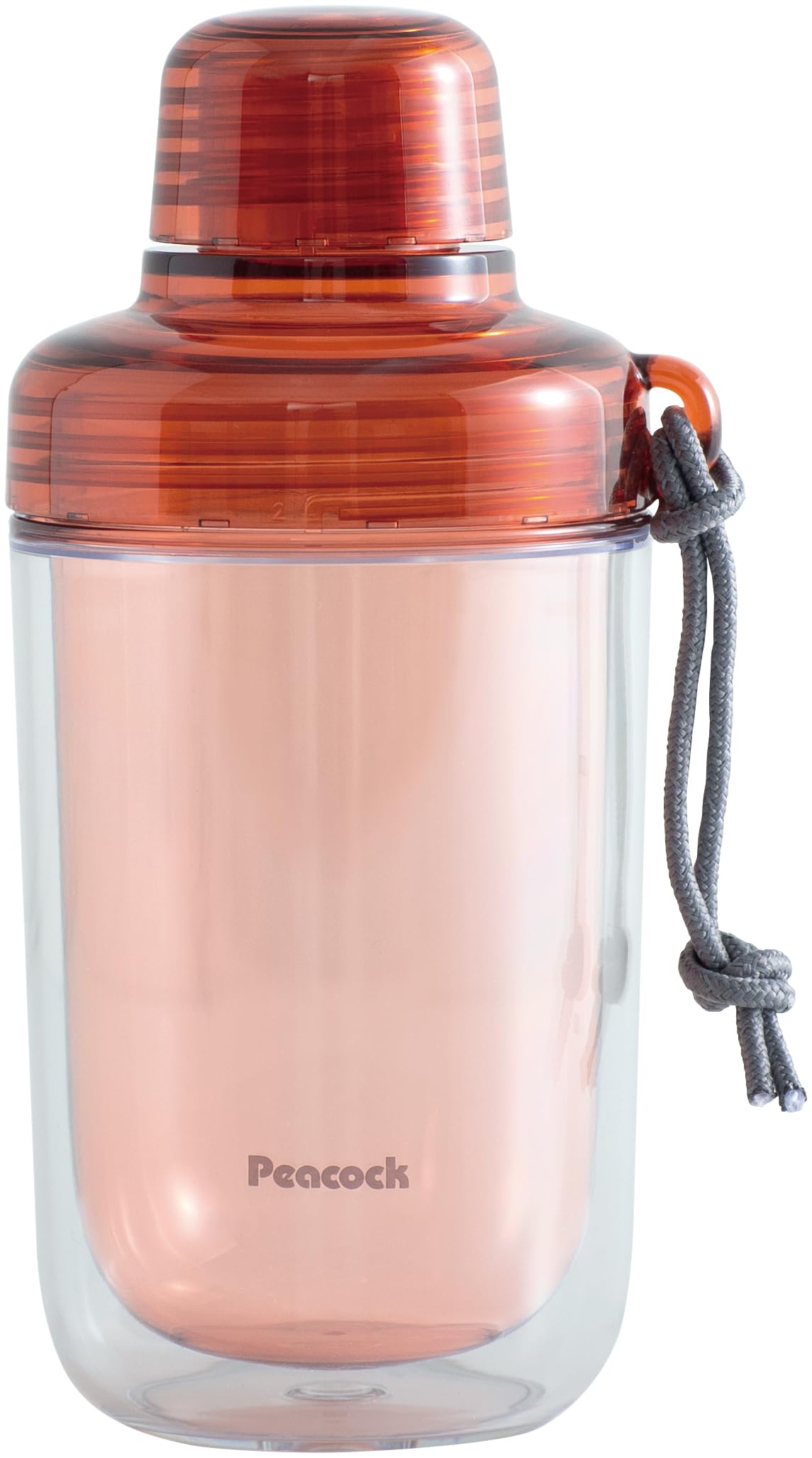 Amazon｜ピーコック魔法瓶工業(The-peacock) クリアボトル 340ml